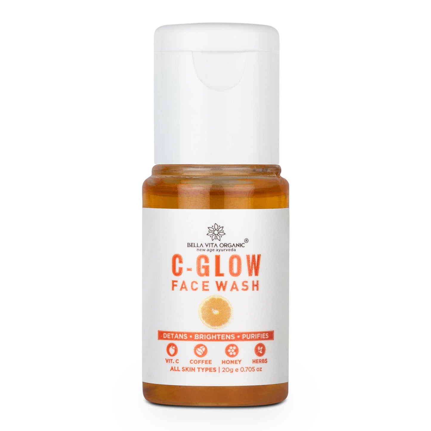 Bella Vita Mini C-Glow Face Wash 20ml
