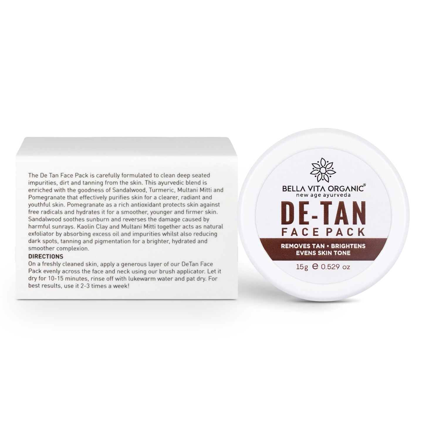 Bella Vita De-Tan Face Pack 15gm