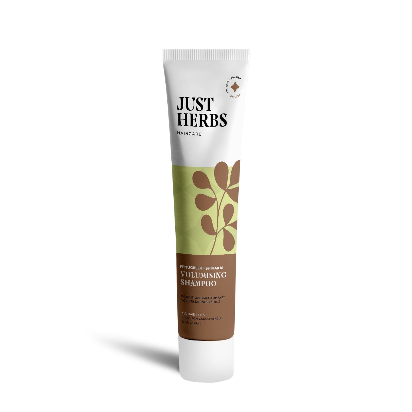 Just Herbs Fenugreek + Shikakai Volumising Shampoo - 25ml