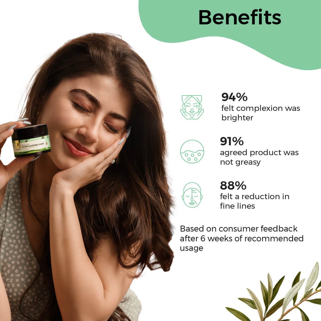 Squalane Glow Sleeping Mask - 8g