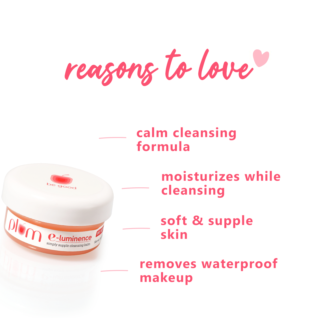 Plum E-Luminence Simply Supple Cleansing Balm (10g)