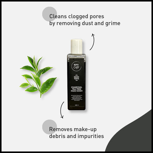 BodyCafé Bamboo Charcoal Face Wash