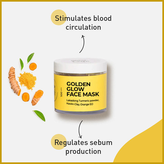 BodyCafé Golden Glow Face Mask