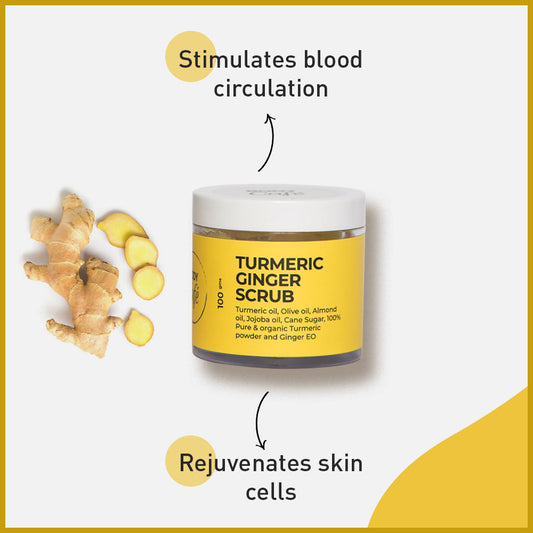 BodyCafé Turmeric Ginger Face & Body Scrub