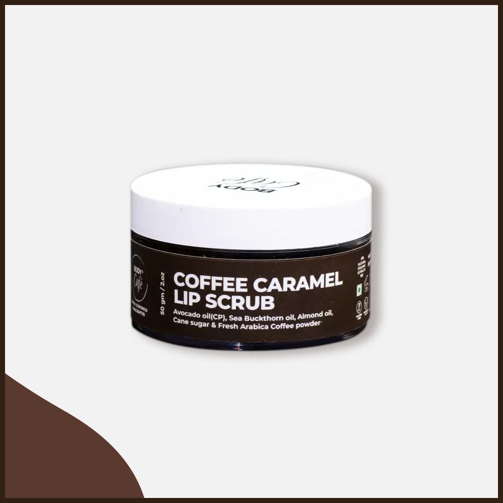 BodyCafé Coffee Caramel Lip Scrub