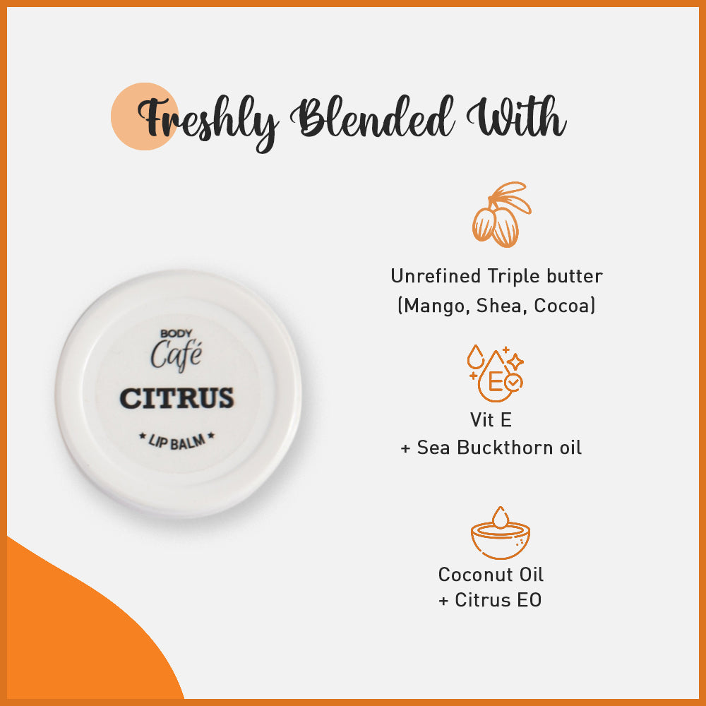 BodyCafé Citrus Lip Balm
