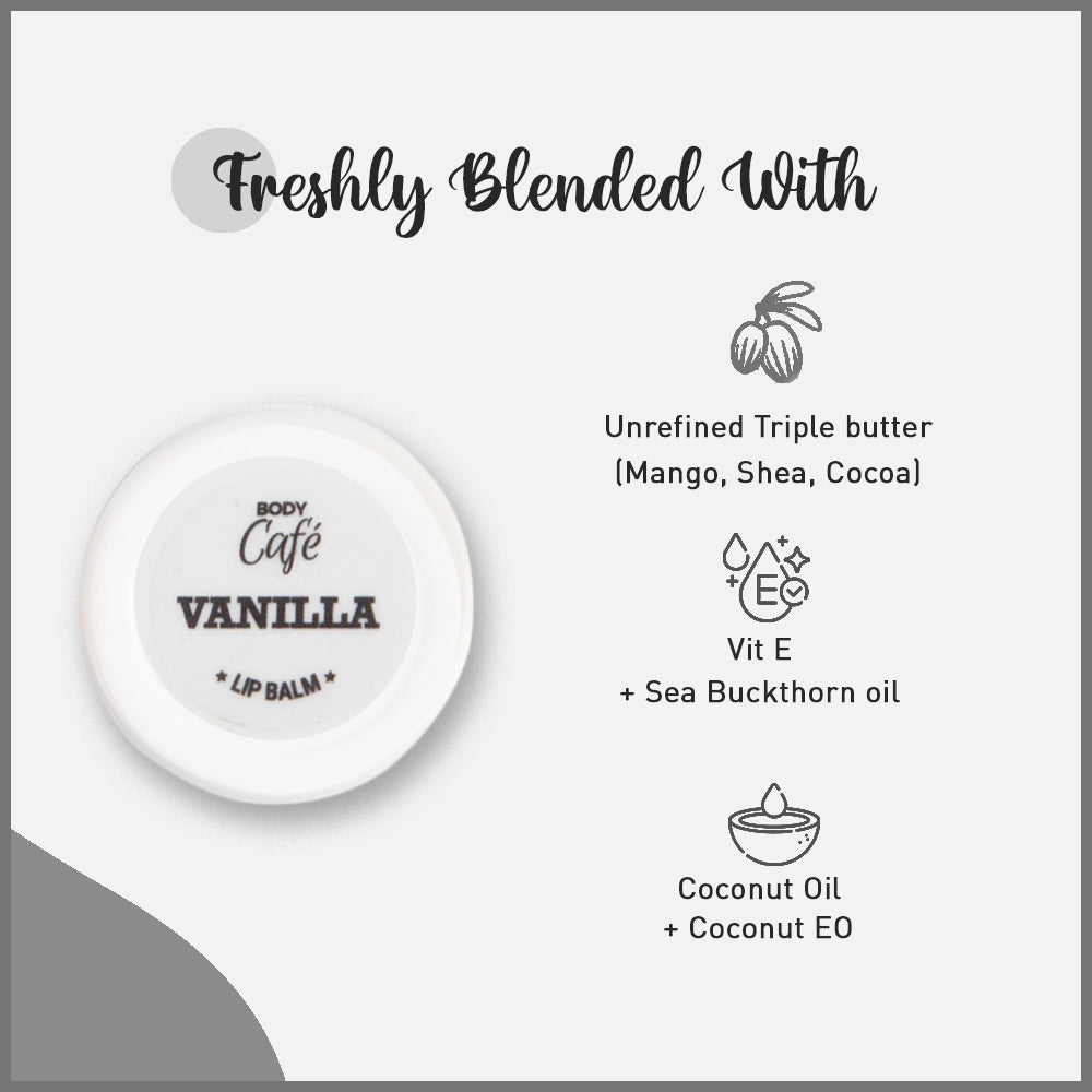 BodyCafé Vanilla Lip Balm