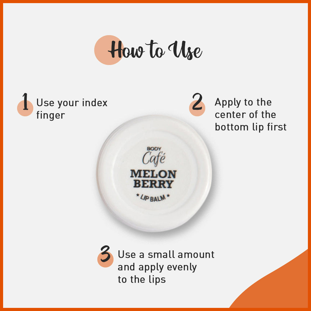 BodyCafé Melon Berry Lip Balm