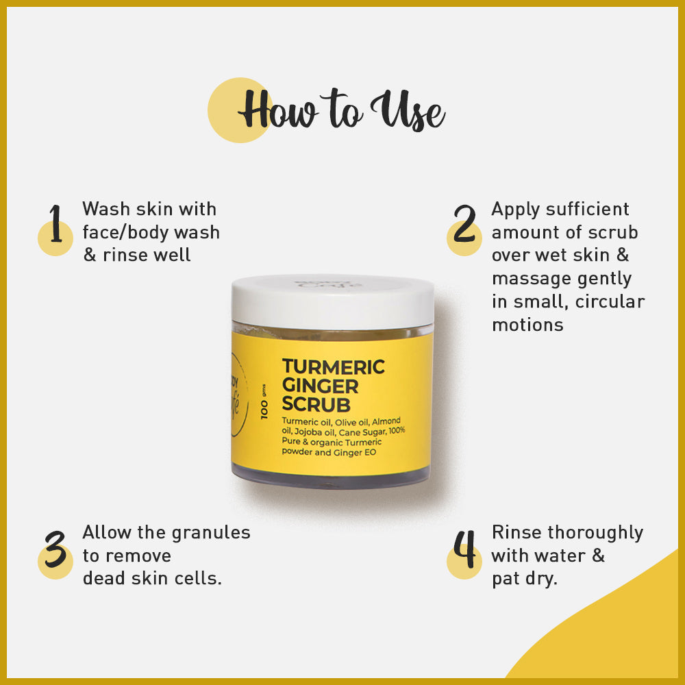 BodyCafé Turmeric Ginger Face & Body Scrub