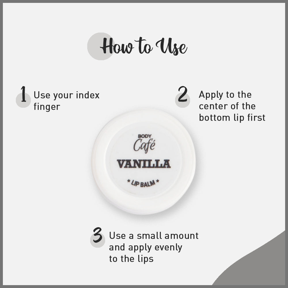BodyCafé Vanilla Lip Balm