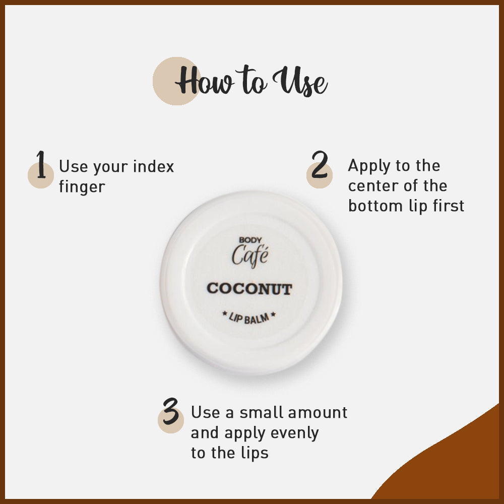 BodyCafé Coconut Lip Balm
