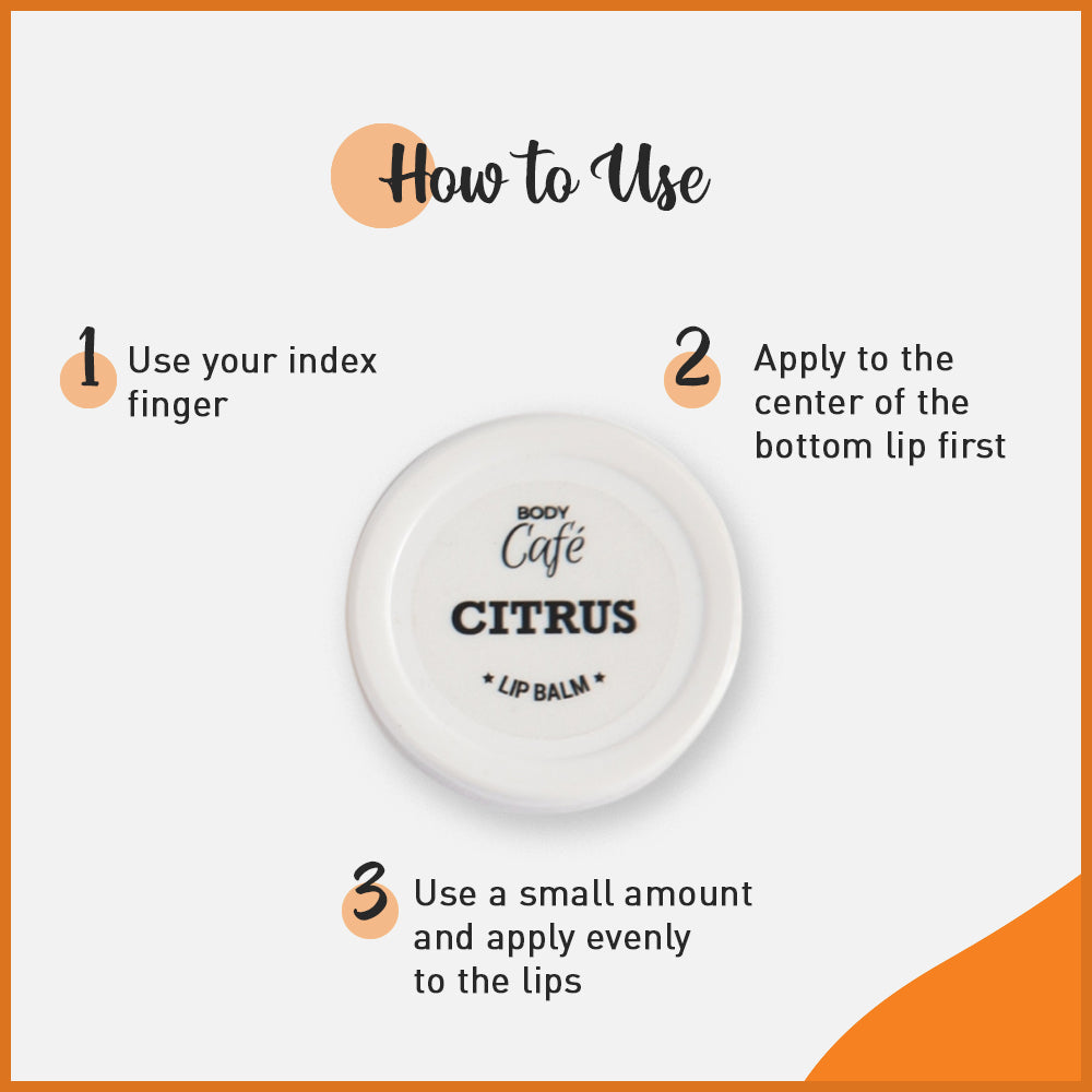 BodyCafé Citrus Lip Balm