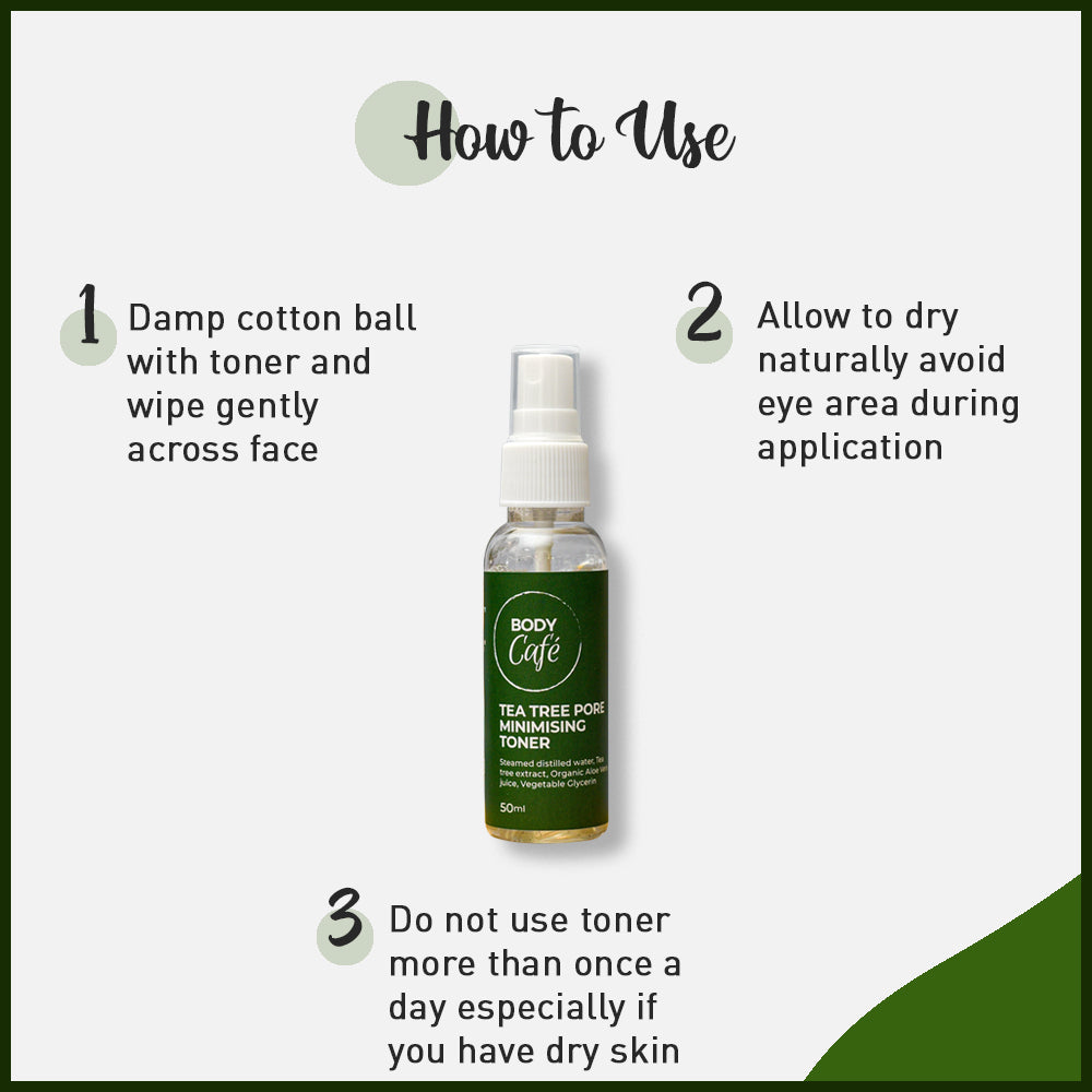 BodyCafé Tea Tree pore minimising Toner