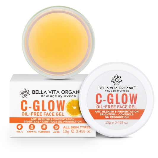 Bella Vita Organic C-Glow Oil Free Face Gel - 13gm/Unisex