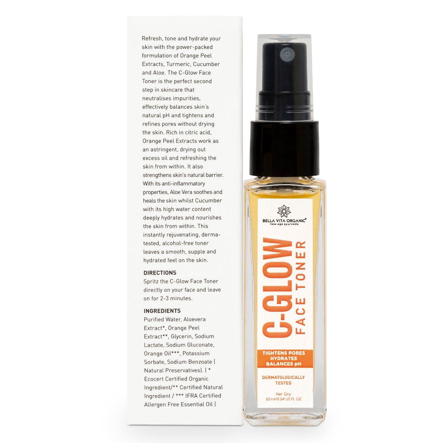 Bella Vita C-Glow Face Toner 10ml