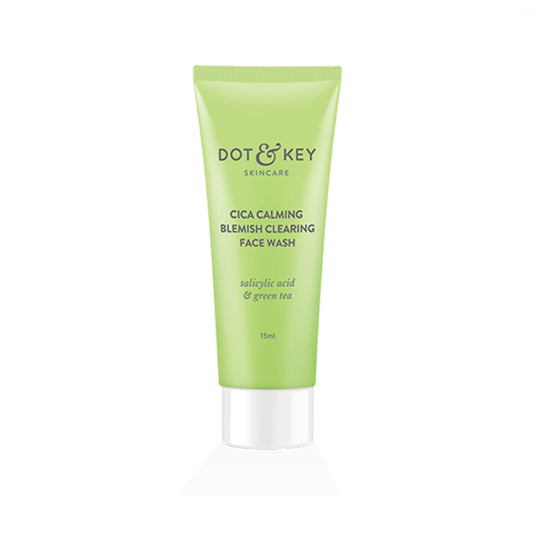 Dot & Key Cica Calming Blemish Clearing Face Wash (15ml)