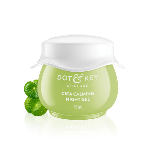 Dot & Key Cica Calming Skin Renewing Night Gel (15ml)