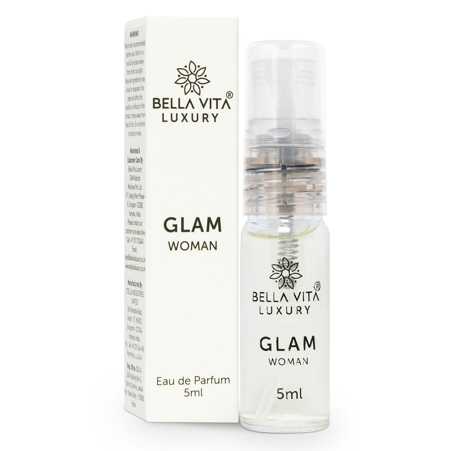 Bella Vita Luxury Glam Women Perfume - 5ml/Female