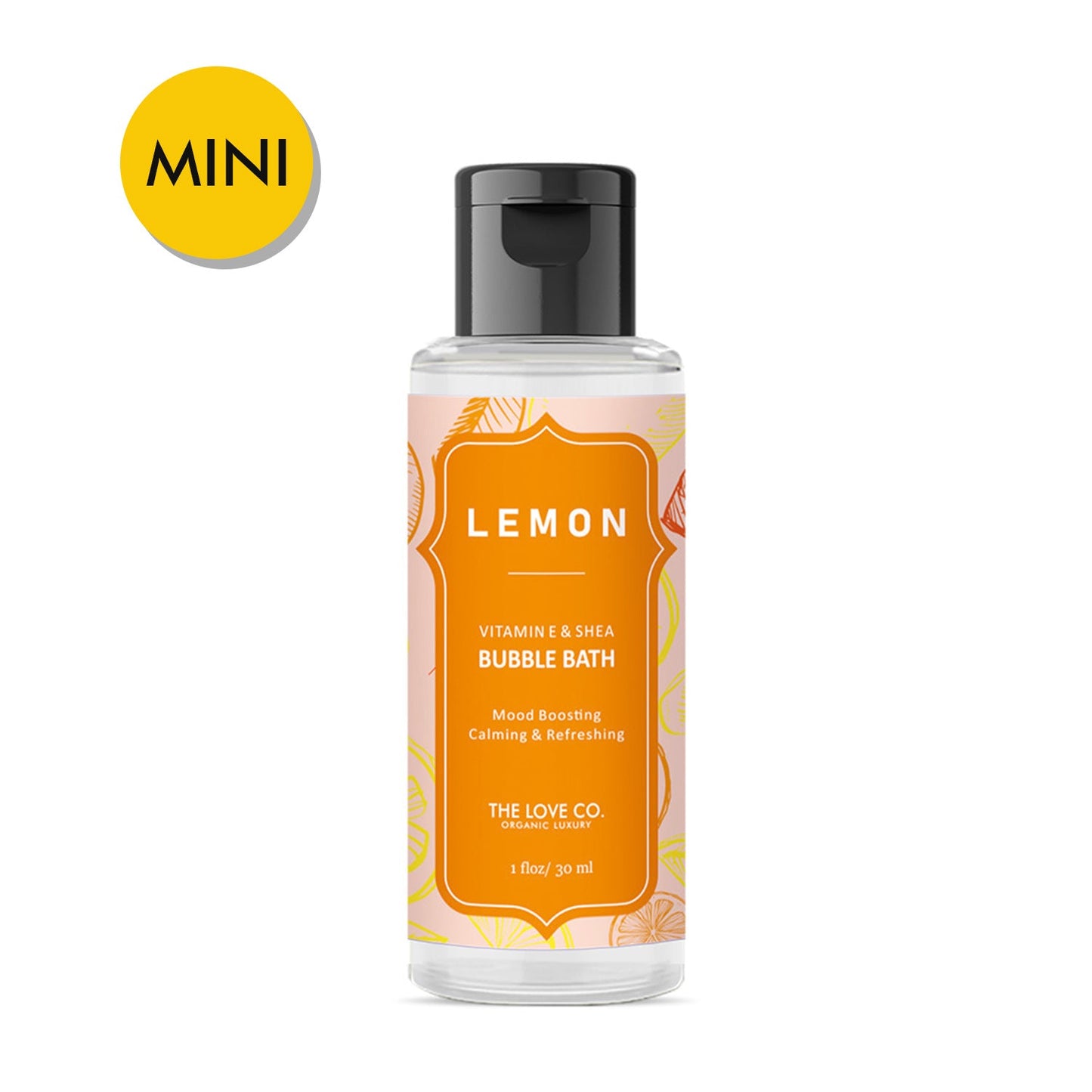 The Love Co. Bubble Bath - Lemon & Mint - 30ml