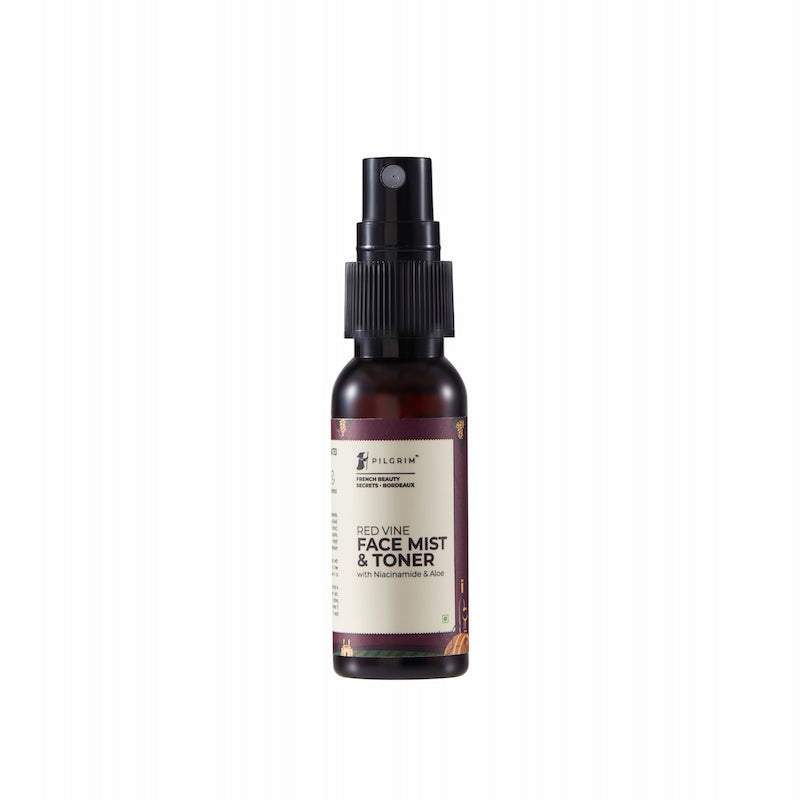 Red Vine Face Mist & Toner with Niacinamide & Aloe - 30ml