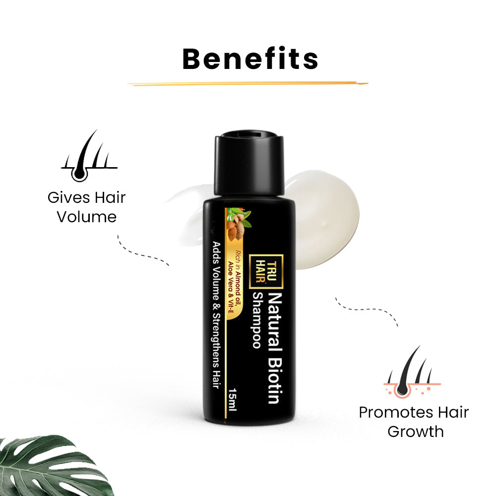 Tru Hair Biotin Shampoo-15ml