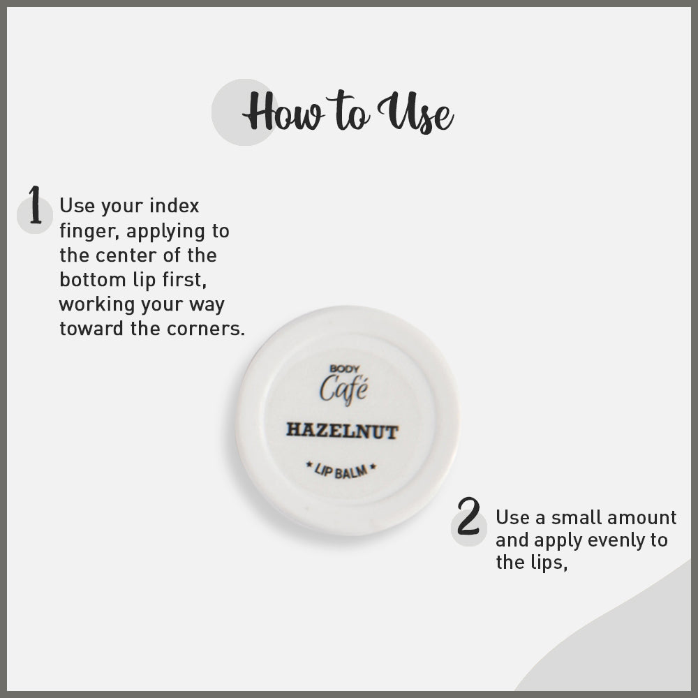 BodyCafé Hazelnut Lip Balm