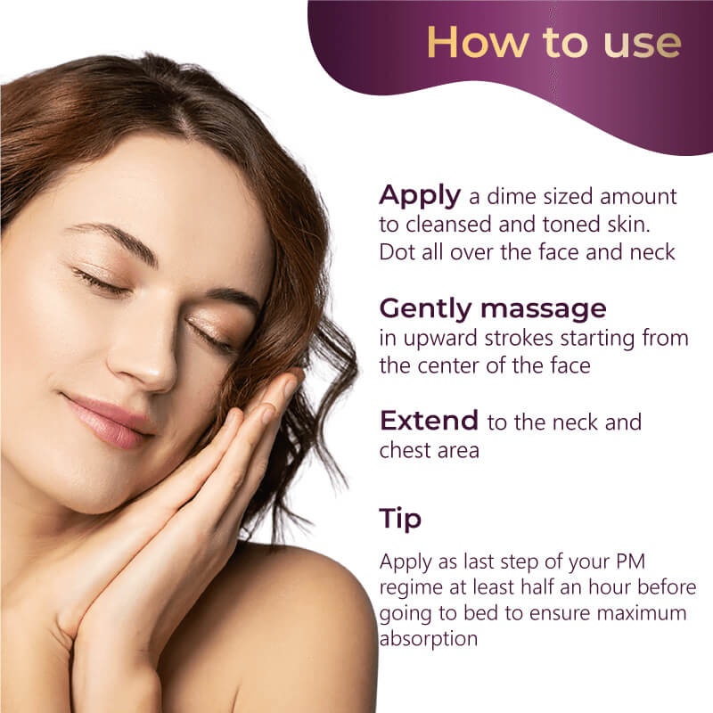 Red Vine Night Gel Crème with Retinol, Mulberry & Vit. C