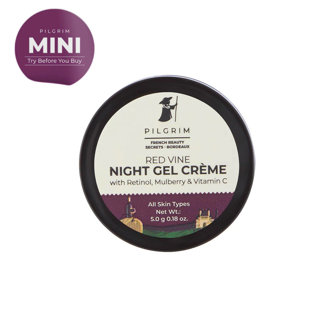 Red Vine Night Gel Crème with Retinol, Mulberry & Vit. C