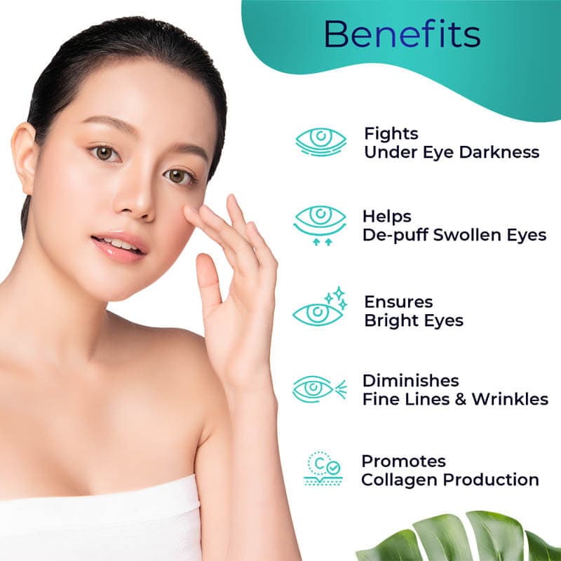 Retinol Under Eye Cream with Vitamin C & Hyaluronic Acid - 8g